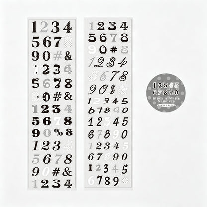 Tape Transparent Letters Sticker Tape