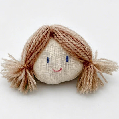 Playful Cartoon Animal Fabric Brooch