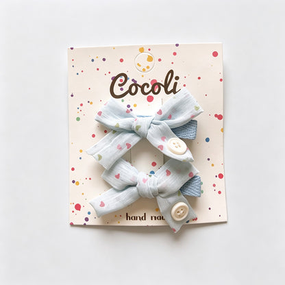 Bow Shape BB Hair Clips