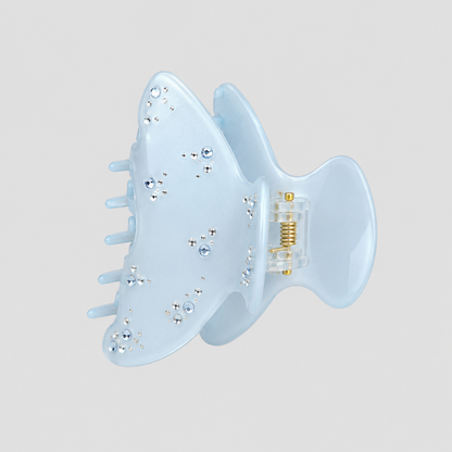 Starry Rhinestone Acetate Claw Clip