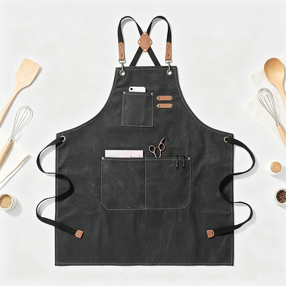 Cross‑Back Thick Apron