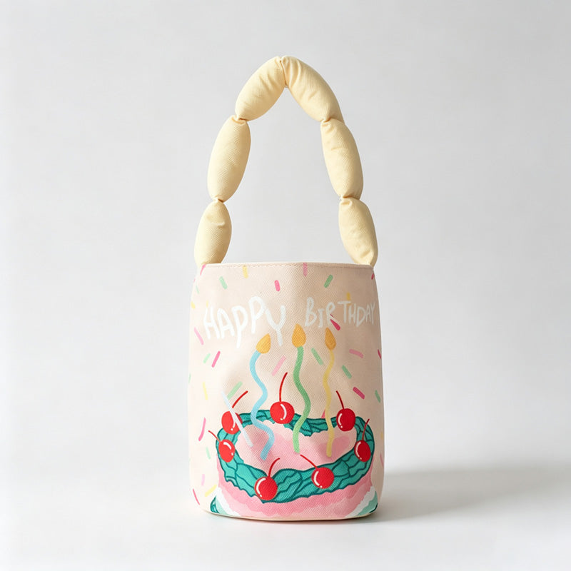 Birthday Cake Bucket Bag