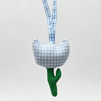 Gingham Bag Charm