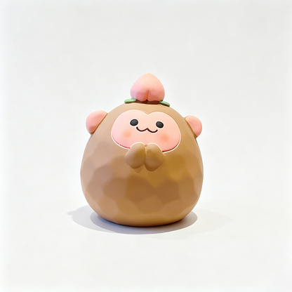 Resin Chinese Zodiac Round Figurine