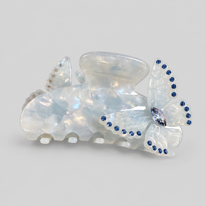 Butterfly Rhinestone Hair Clip Claw