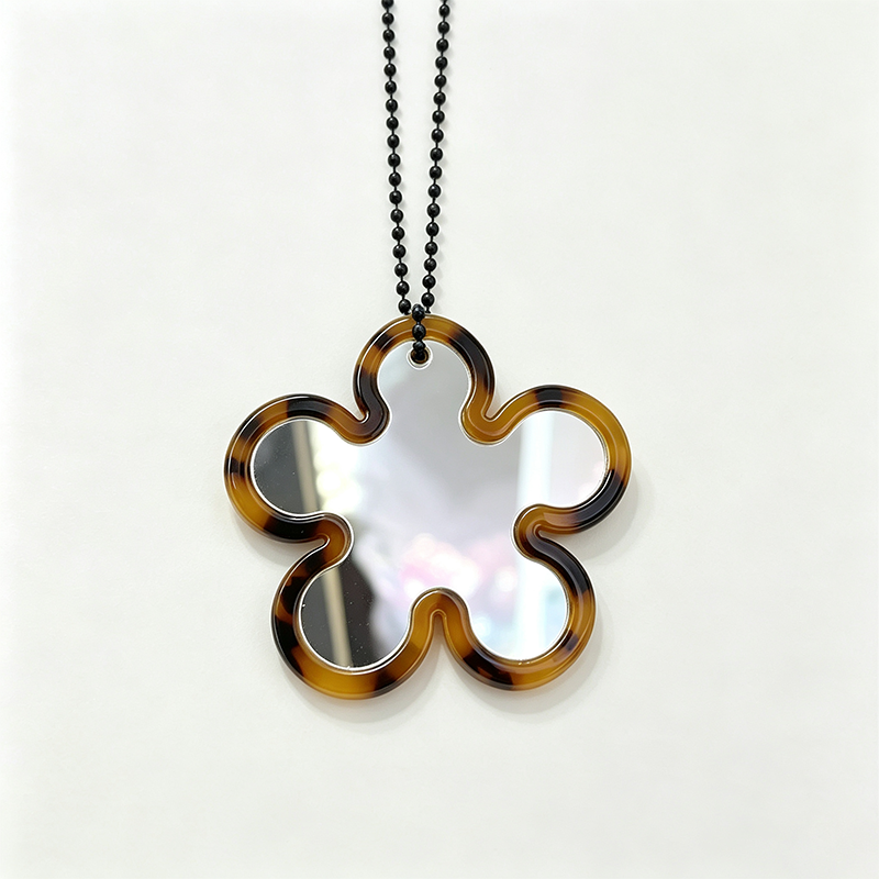 Tortoiseshell Acetate Pocket Mirror