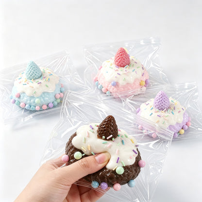 Strawberry Cake Squish Toy