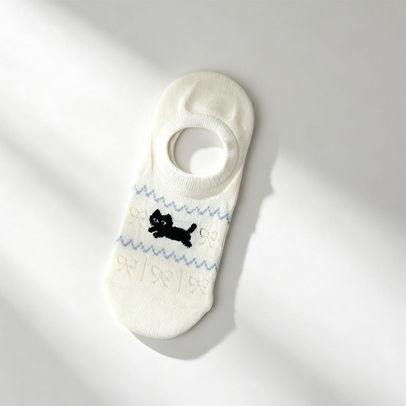 Animal No-Show Socks