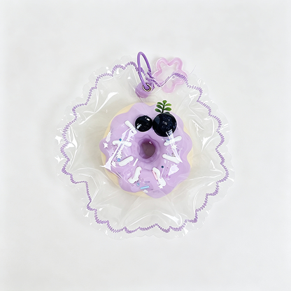 Donut Shape Squishy Toy Charm