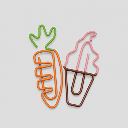 Carrot Metal Bookmarks