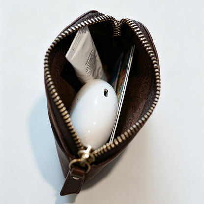 Faux PU Mini Zipper Coin Purse