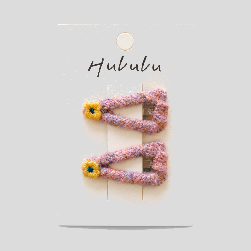 Knitted BB Hair Clips