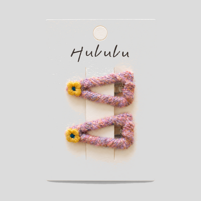 Knitted BB Hair Clips
