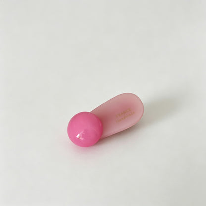 Round Bead Acetate Mini Hair Clip