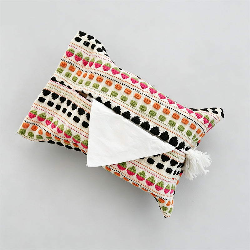 Nordic Woven Cotton Tissue Storage Box