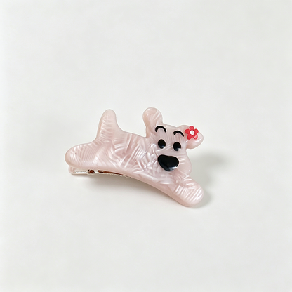 Dog Shape Acetate Duckbill Hair Clip