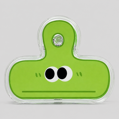 Face Printed Transparent Paper Clip