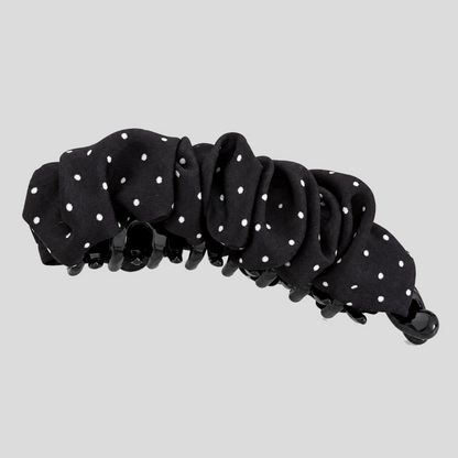 Polka Dots Banana Hair Clip