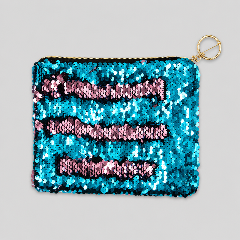 Shiny Sequin Small Portable Ev - Shopdayla Wholesale - #0754