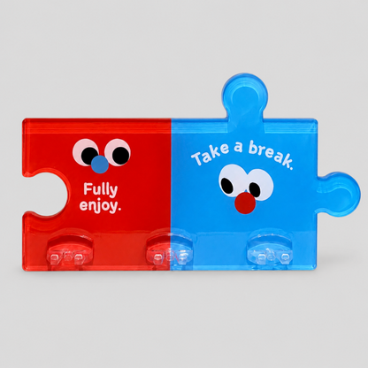 Puzzle Shaped Acrylic Plug Holder