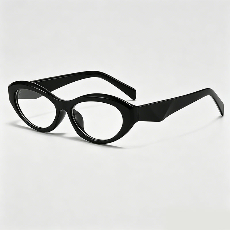 Slim Narrow Oval Cat Eye Y2K Trend Sunglasses