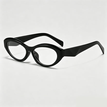 Slim Narrow Oval Cat Eye Y2K Trend Sunglasses
