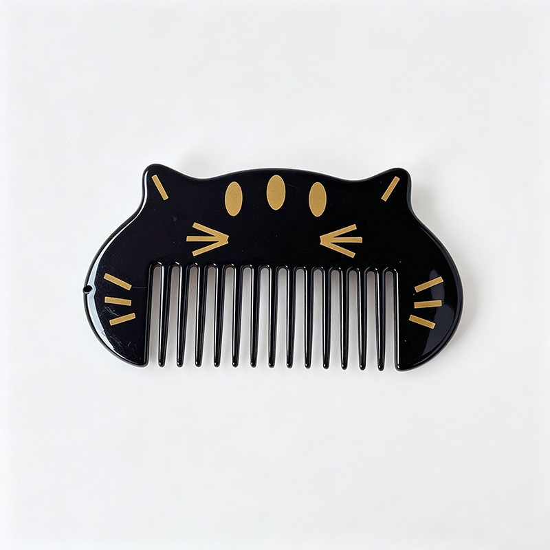 Cat Shape Pocket Hair Comb