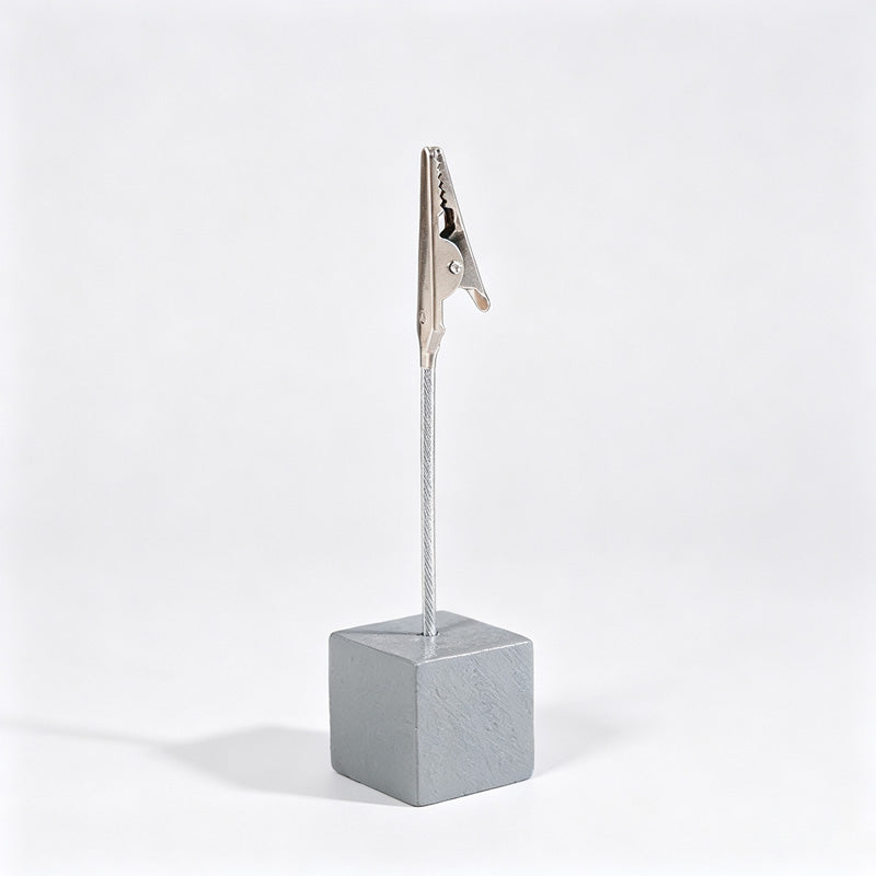 Cube Base Photo Holder