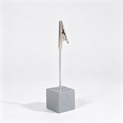 Cube Base Photo Holder