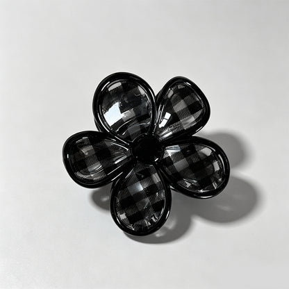 Plaid Claw Clip