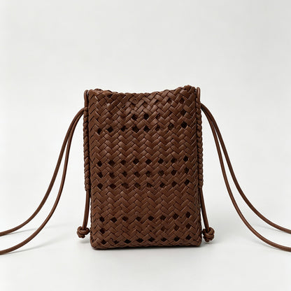 Cutout Phone Crossbody Bag
