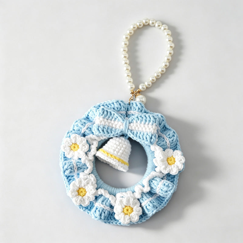 Floral Wreath Hanger Charm