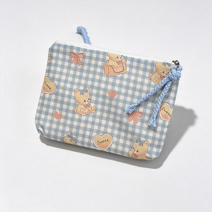 Animal Printed Fabric Pouch