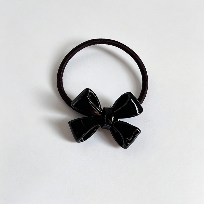 Acetate Bow Hair Elastic Hair Tie