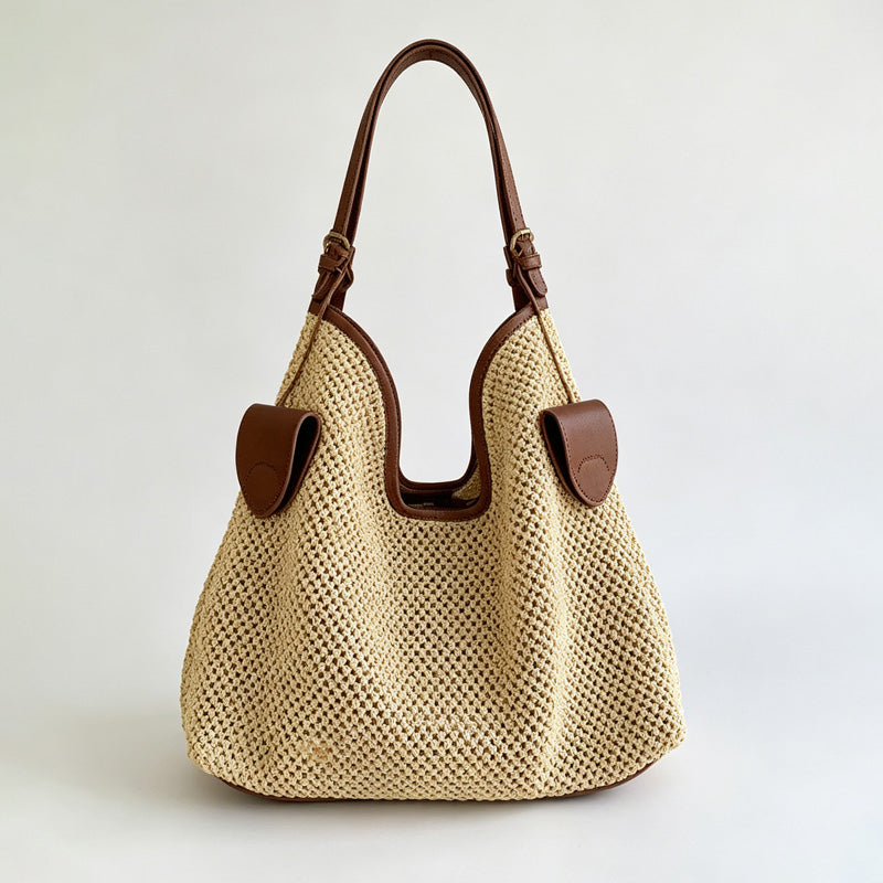 Graphic Stripe Market Tote