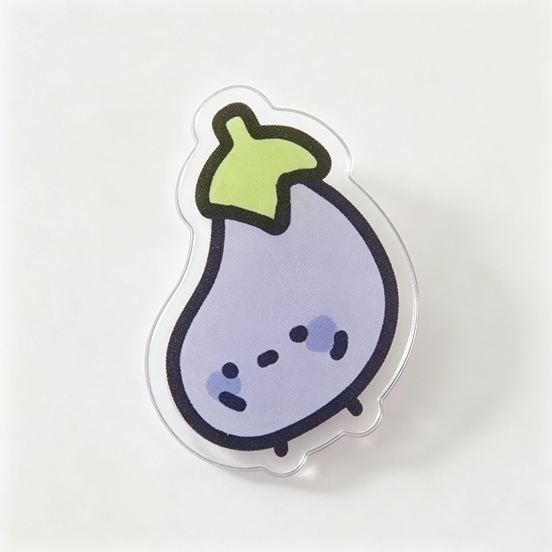 Vegetable Pattern Acrylic Paper Clip