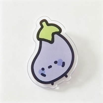 Vegetable Pattern Acrylic Paper Clip