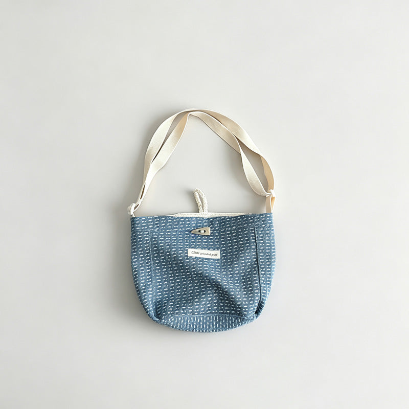 Mini Kids Denim Crossbody Bag