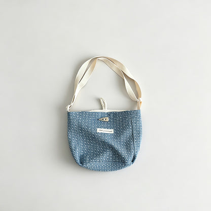 Mini Kids Denim Crossbody Bag