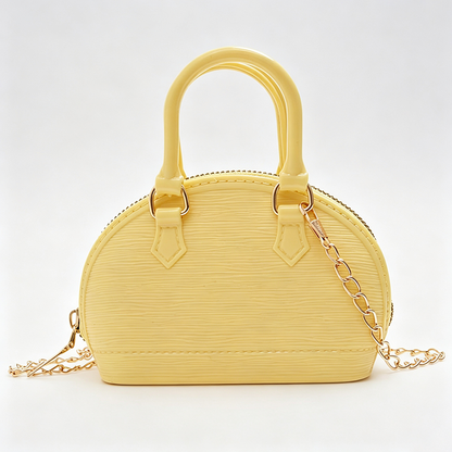 Shell Silicone Mini Handle Crossbody Bag