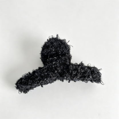Plush Triangle Claw Clip