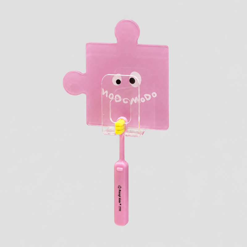 Puzzle Shaped Acrylic Toothbrush Holder