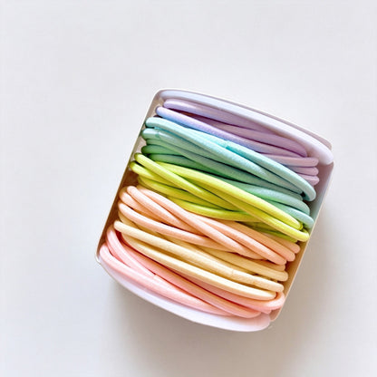 Boxed Elastic Hair Ties Set