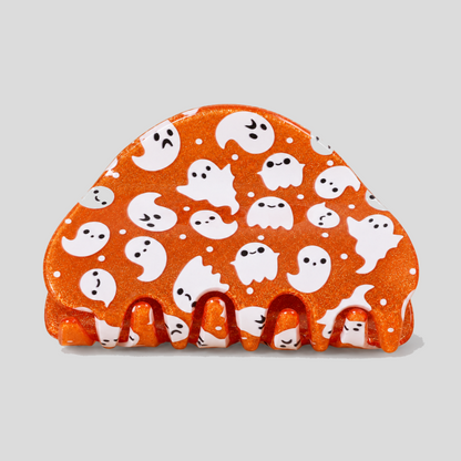 Halloween Ghost Pumpkin Claw Clips