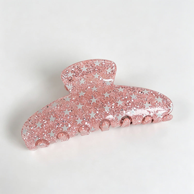 Glitter Star Claw Clip