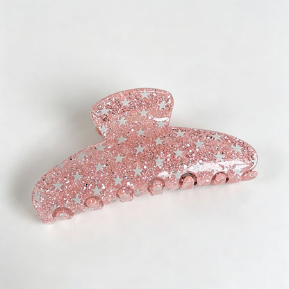 Glitter Star Claw Clip