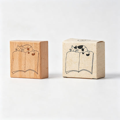 Cat Planner Wood Stamps
