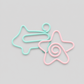 10PCS Creative Planet Star Shape Metal Paper Clips