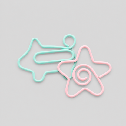 Metal Shape Bookmarks