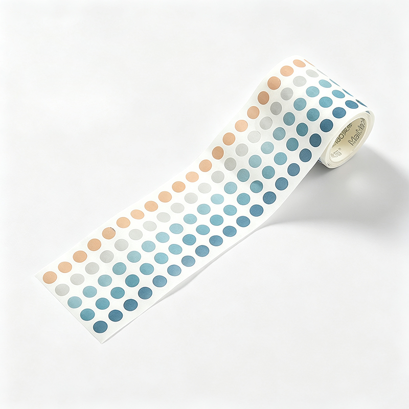 Color Dot Tape Circle Stickers